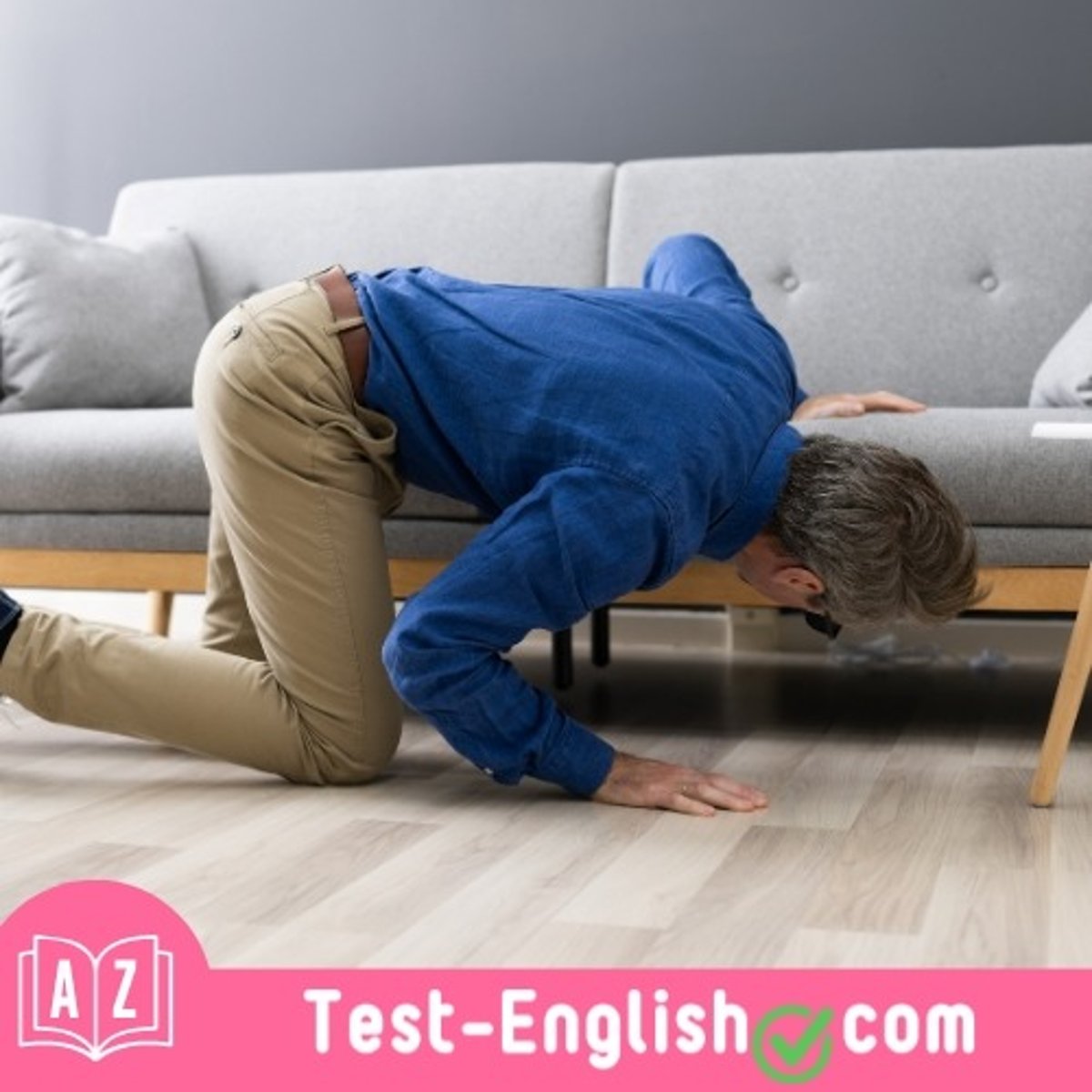 <p>Can you help me _____ my keys? I can't find them.</p>