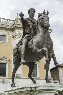 <p>Etruscan Art and the Roman Republic: equestrian statue of marcus aurelius</p>
