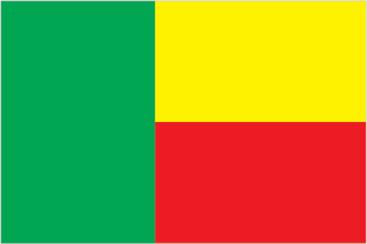 <p>Green = the hope of a new democracy. </p><p>Red = the courage of the ancestors.</p><p>Yellow = the treasures of the nation.</p><p>On a continental level, the yellow, green and red represented the Pan-Africanist movement, the African Democratic Rally, and honors Ethiopia, the oldest independent country in Africa.</p>