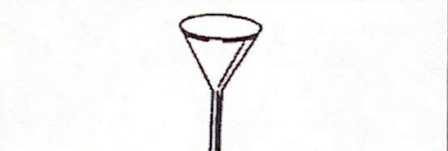 <p>Used to transfer liquids to narrow containers</p>