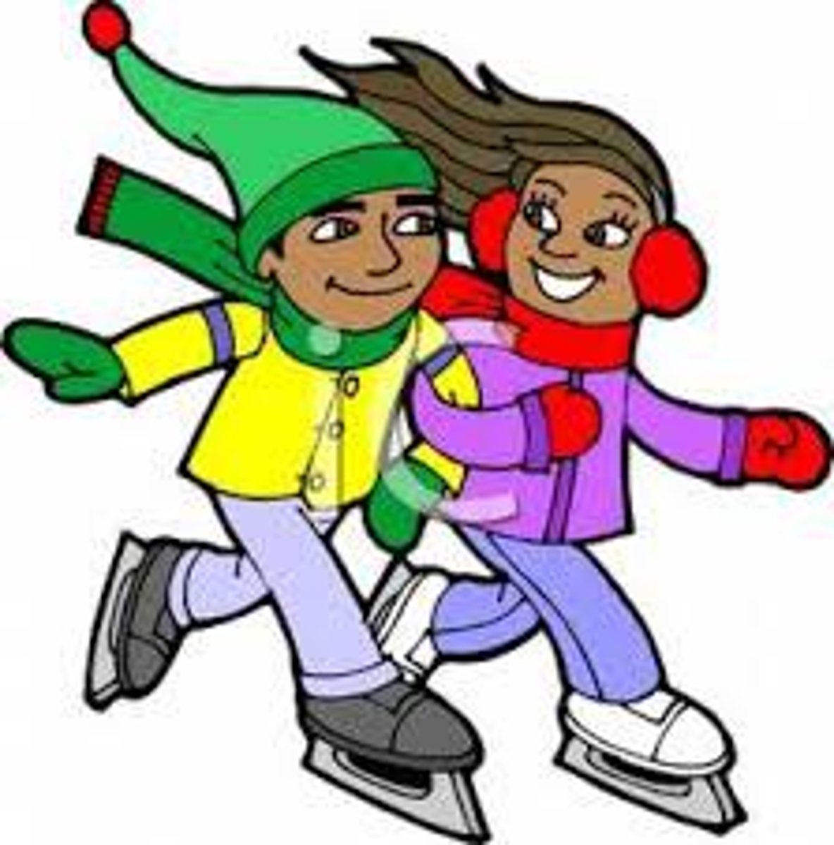 <p>to ice skate - to skate</p>