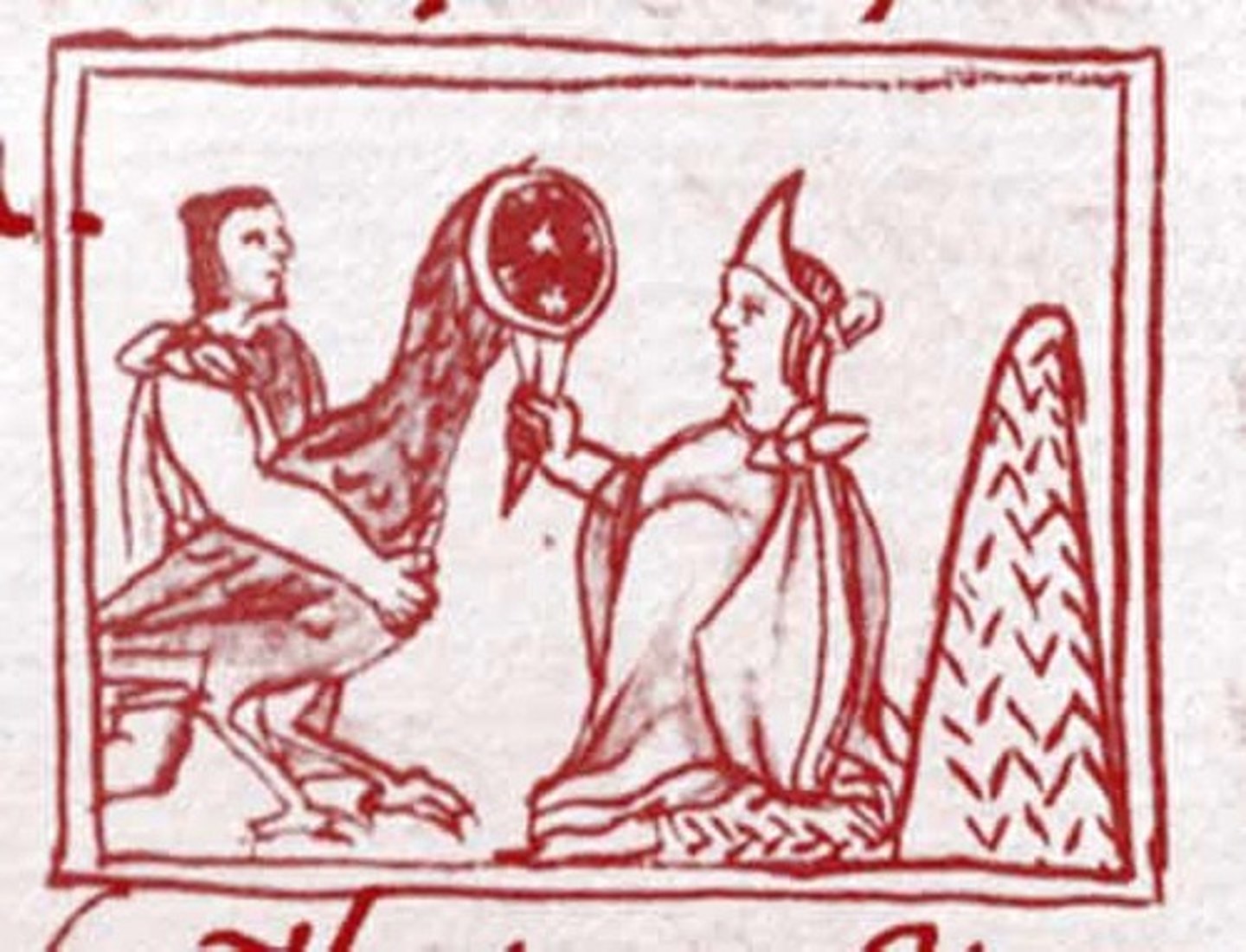 <p>Compilado por Miguel León-Portilla: 1-anónimo, 2-Diego Muñoz Camargo, 3-anónimo</p>