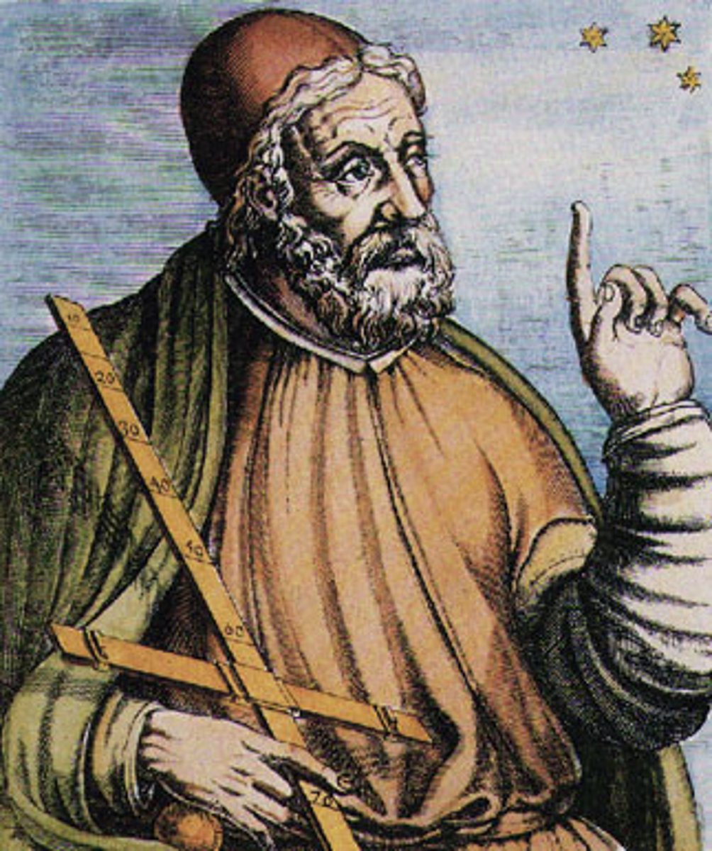 <p>Known for creating and popularizing the geocentric model.</p>