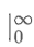 <p>lim<sub>b→∞</sub>()|<sub>0</sub><sup>b</sup> become |<sub>0</sub><sup>∞</sup></p>