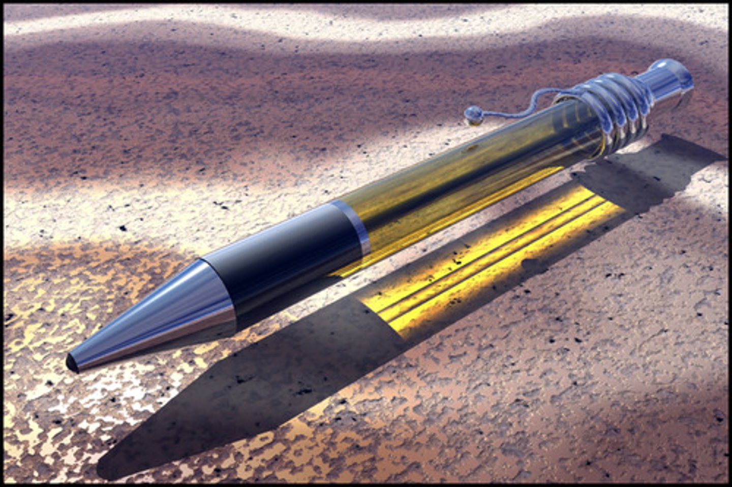<p>a pen</p>
