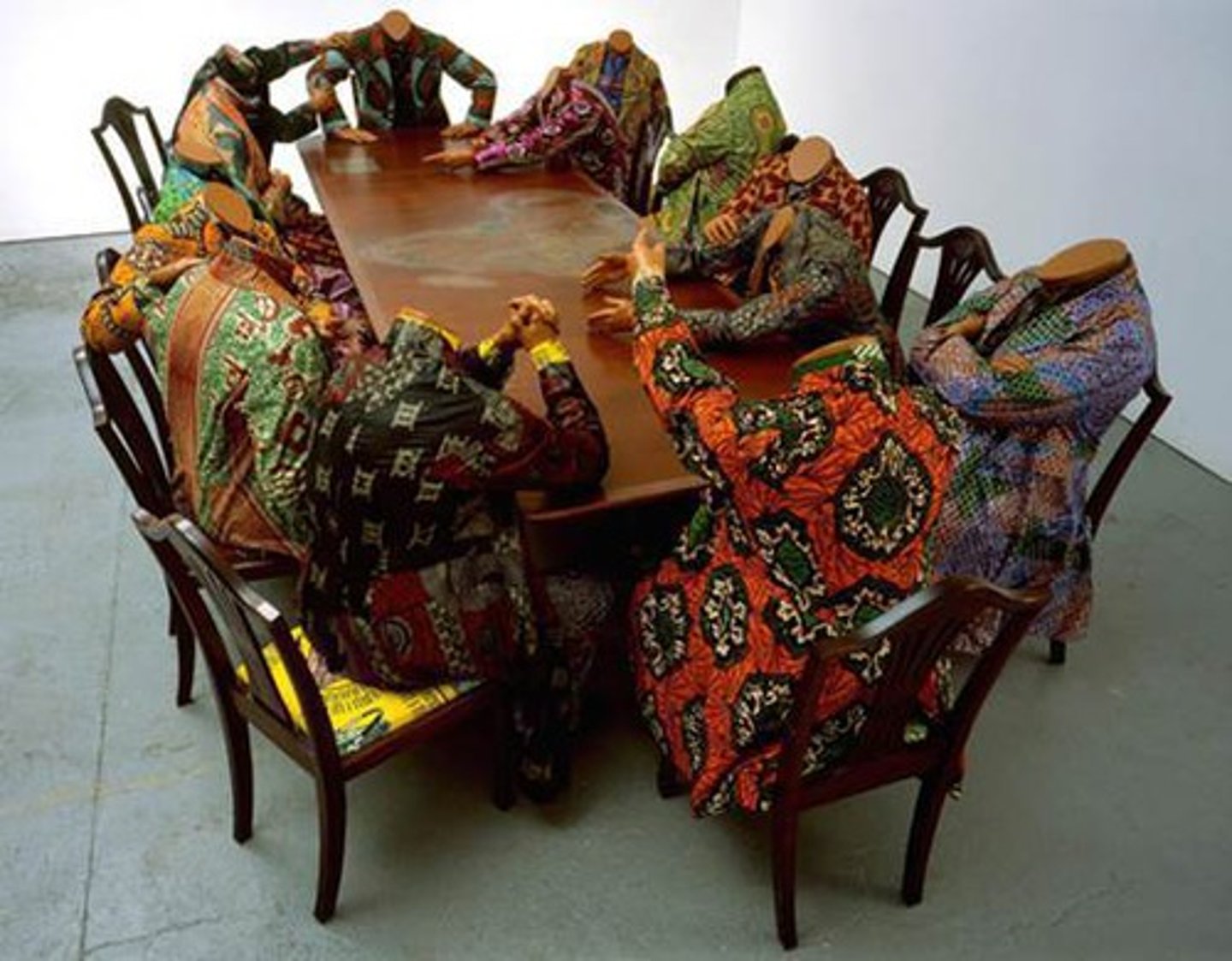 <p>A Nigerian-British artist known for his work exploring themes of colonialism, identity, and cultural hybridity, often using Dutch wax print fabrics.</p>
