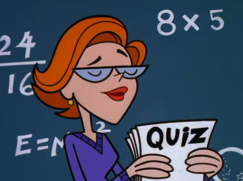 to give a quiz