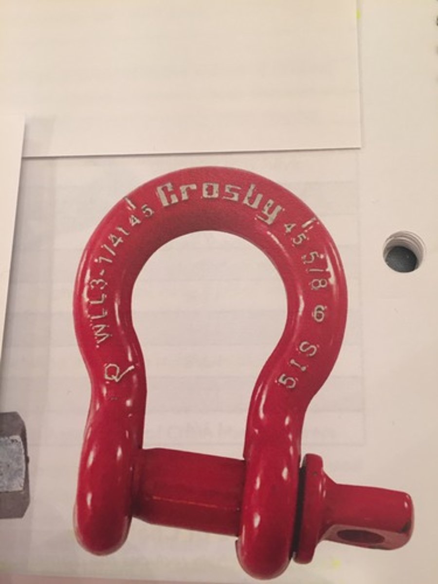 <p>Shackles are the primary connecting link in all manner of rigging systems, from boats and ships to industrial crane rigging, as they allow different rigging subsets to be connected or disconnected quickly.</p>