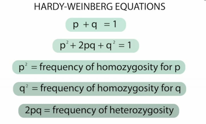 <p>P^2 + 2PQ + Q^2 = 1 and P + Q = 1</p>