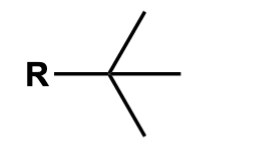 <p>*R = non-hydrogen group</p>
