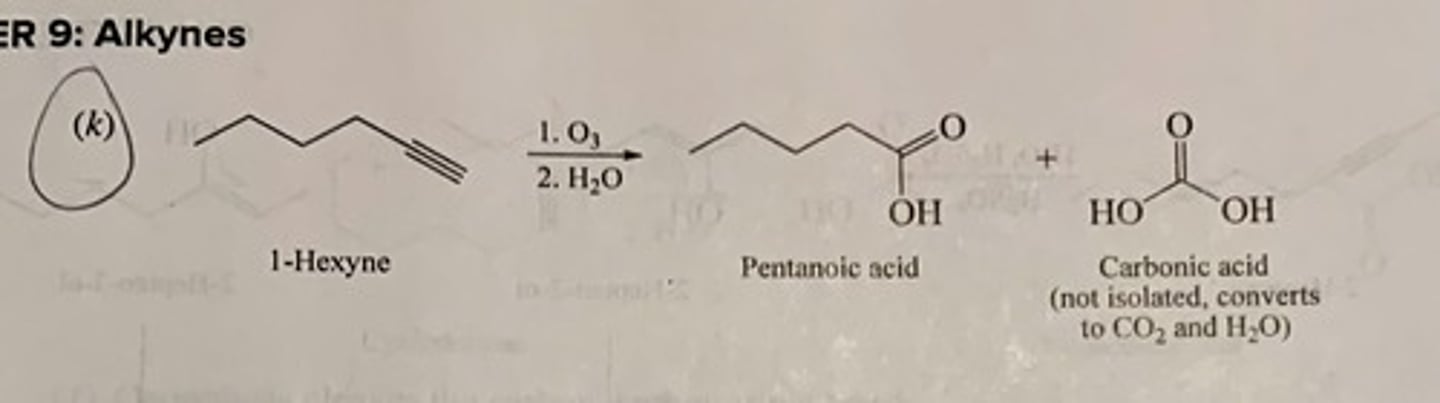 <p>(k) pentanoic acid + carbonic acid</p>