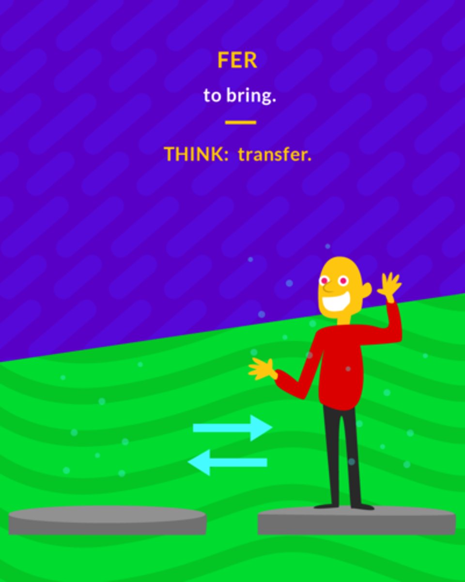 <p>to bring</p>