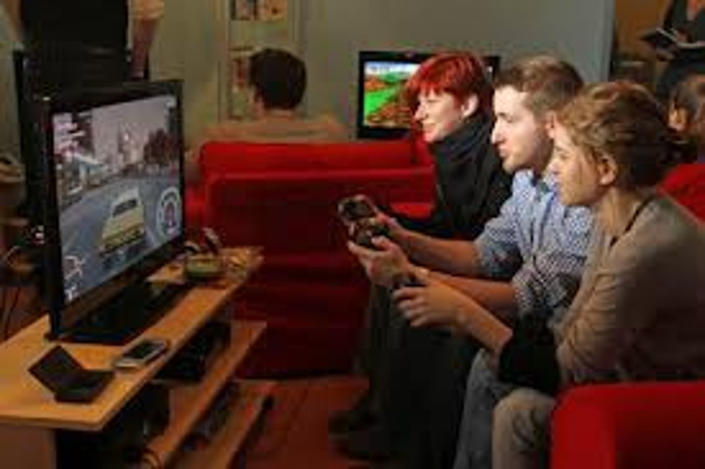 <p>to play a video game</p>