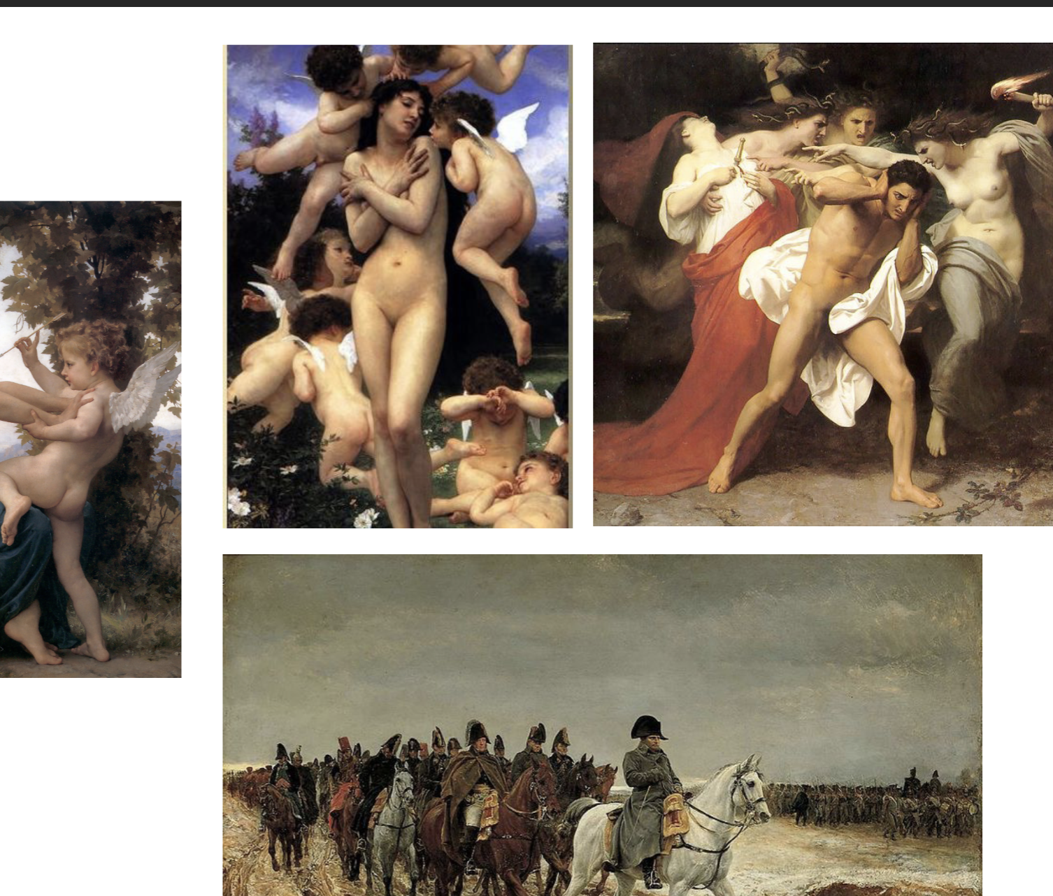 <p>official painting style in 19th century, France</p>
