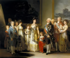 <p>Satirical royal portrait; early modern psychological realism.</p>