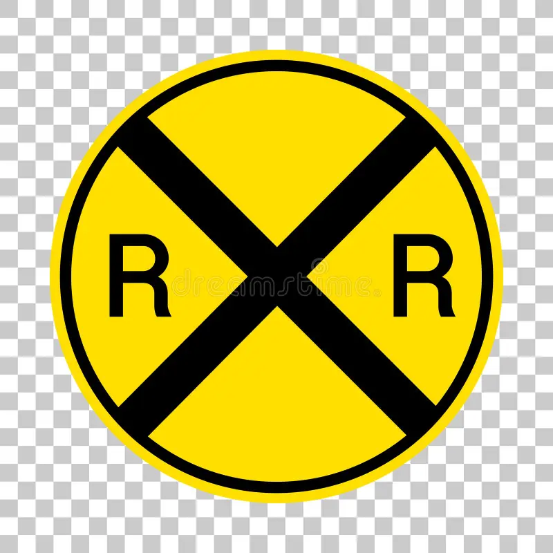 <p>The letters “RR” painted on the road indicate that you are approaching what?</p>