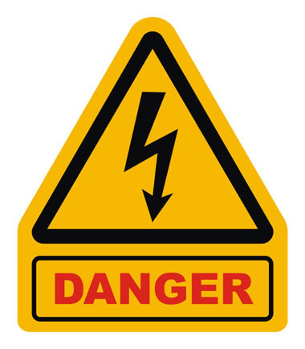 <p>the danger</p>