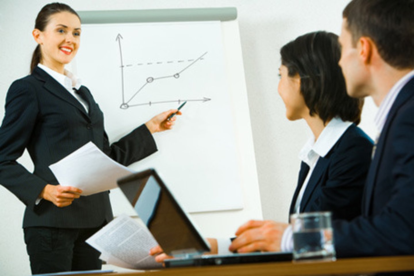 <p>the business</p>