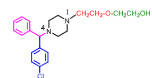<p><strong>Hydroxyzine</strong>: </p><ul><li><p>HIGHLY ________ prescription drug</p></li><li><p>used more so as a _______ and _______then for allergies </p></li><li><p>metabolized into ________ by CYP </p></li></ul><p></p><p>what are some side effects?</p><p></p>