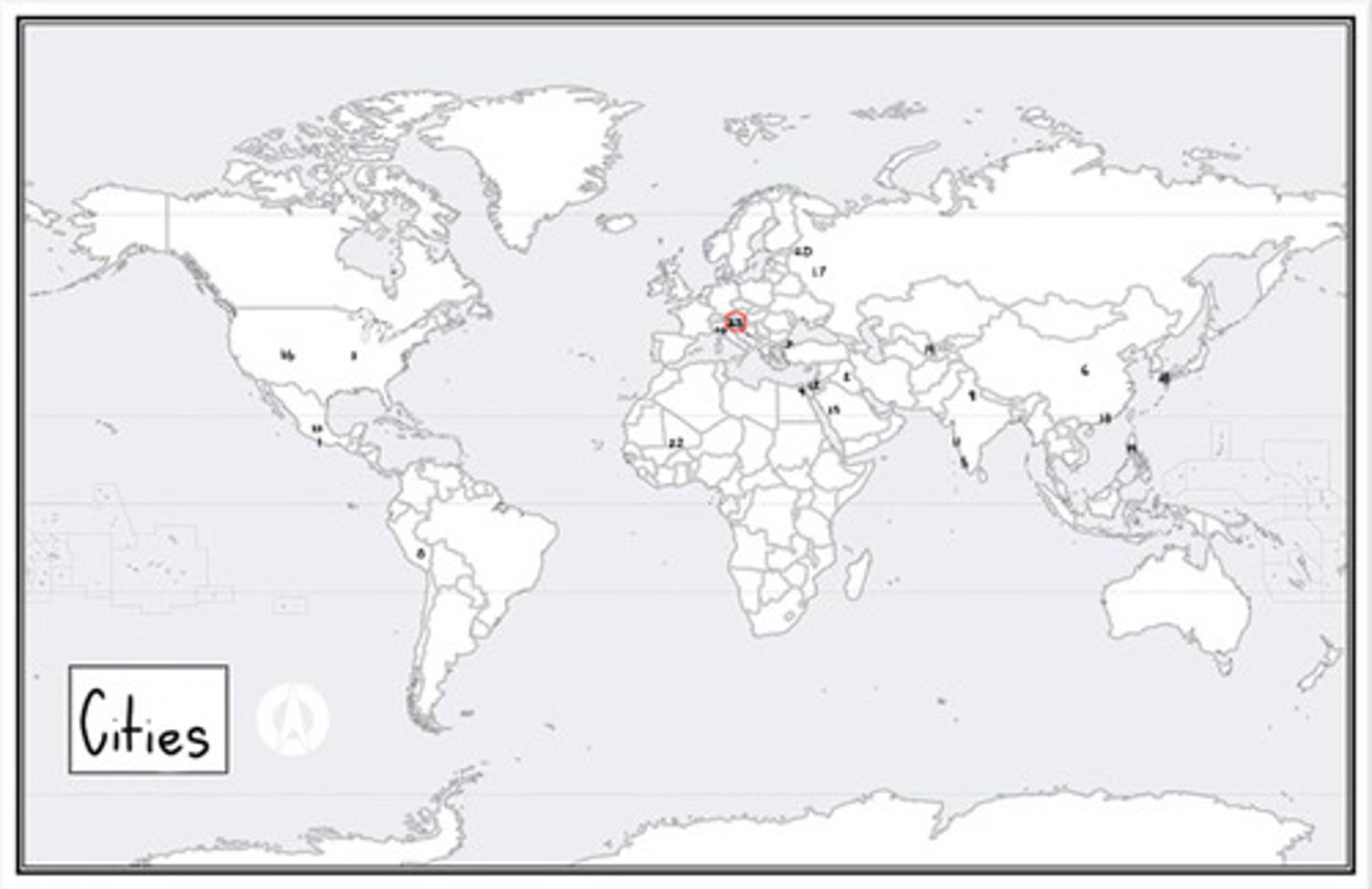 <p>What is #23? (cities)</p>