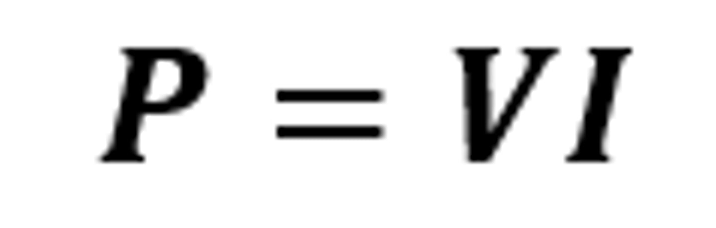 <p>The symbol for power</p>