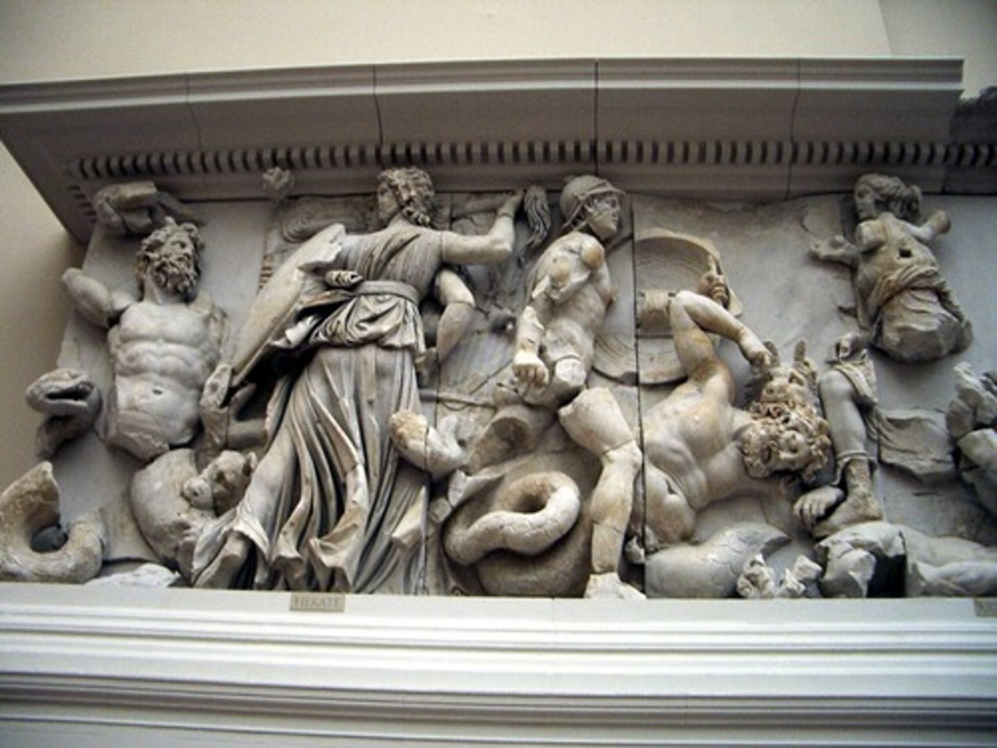 <p>Gigantomachy (Gods vs Titans).</p>