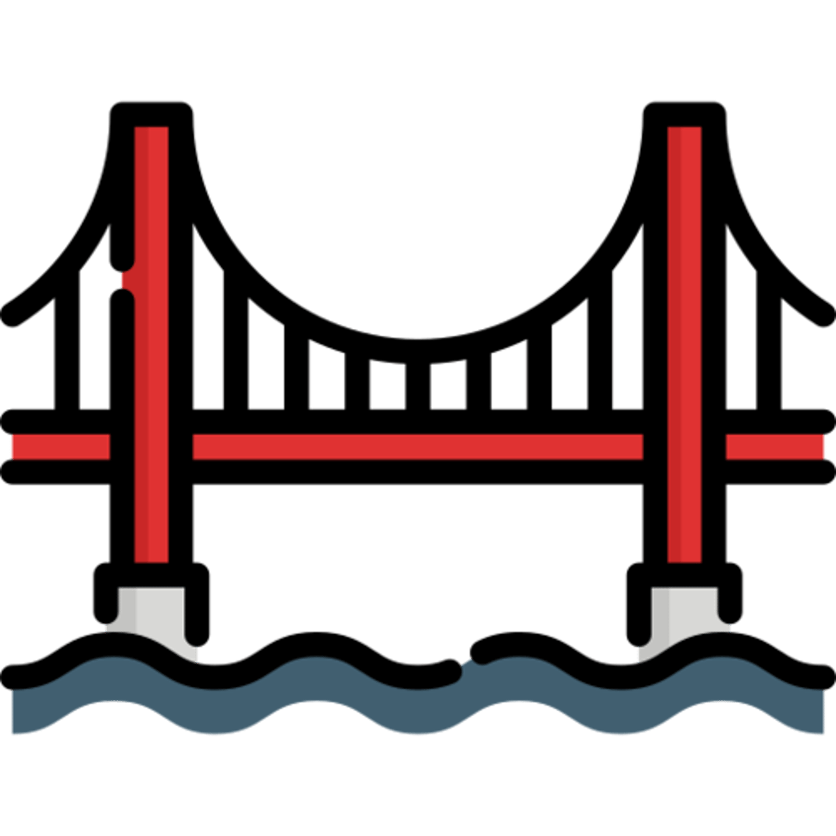 <p><strong><mark data-color="red" style="background-color: red; color: inherit;">die</mark> Brücke, -n</strong></p><p>‎ </p><p>Fahren Sie über die nächste <u>Brücke</u>.</p><p><em>(Drive over the next bridge.)</em></p>