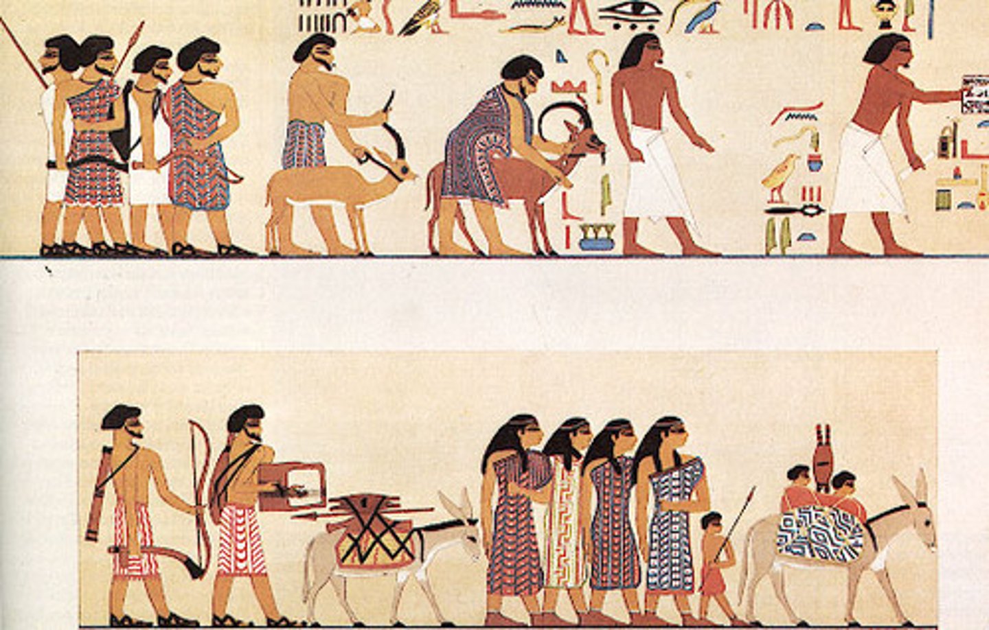 <p>a small group of West Asian individuals who ruled Northern Egypt, especially the Delta, during the Second Intermediate Period. The Hyksos liked Egyptian culture, so they assimilated and helped Egypt become prosperous.</p>