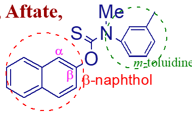 <p>what is the importance of this molecule (tolnaftate);</p>