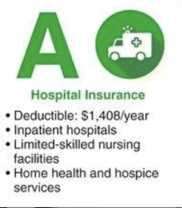 <ul><li><p>Hospital insurance</p></li></ul><p></p>