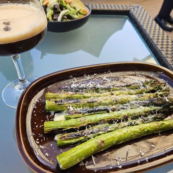 <p>Roasted Asparagus</p>