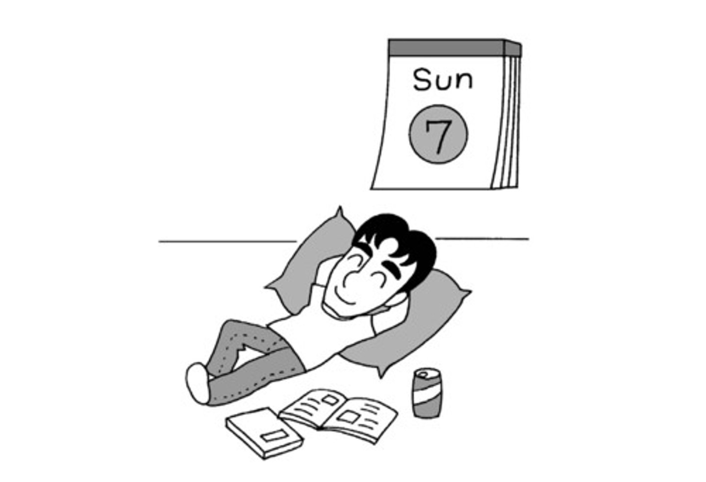 <p>holiday; day off; absence</p>