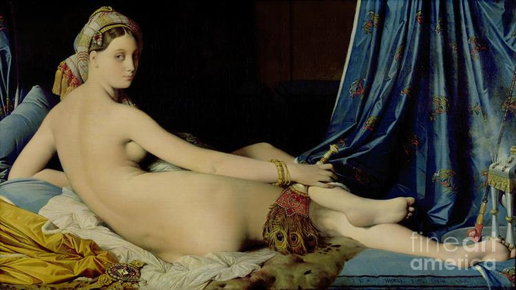 <p>Le Grande Odalisque</p>