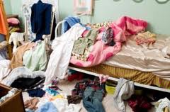 <p>cluttered</p>