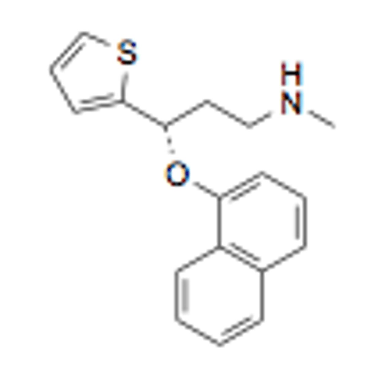<p>- SNRI</p><p>- S-enantiomer inhibits serotonin reuptake to twice the degree of R-enantiomer</p><p>- metabolized in liver by CYP2D6 and 1A2</p><p>- major metabolites are inactive</p>