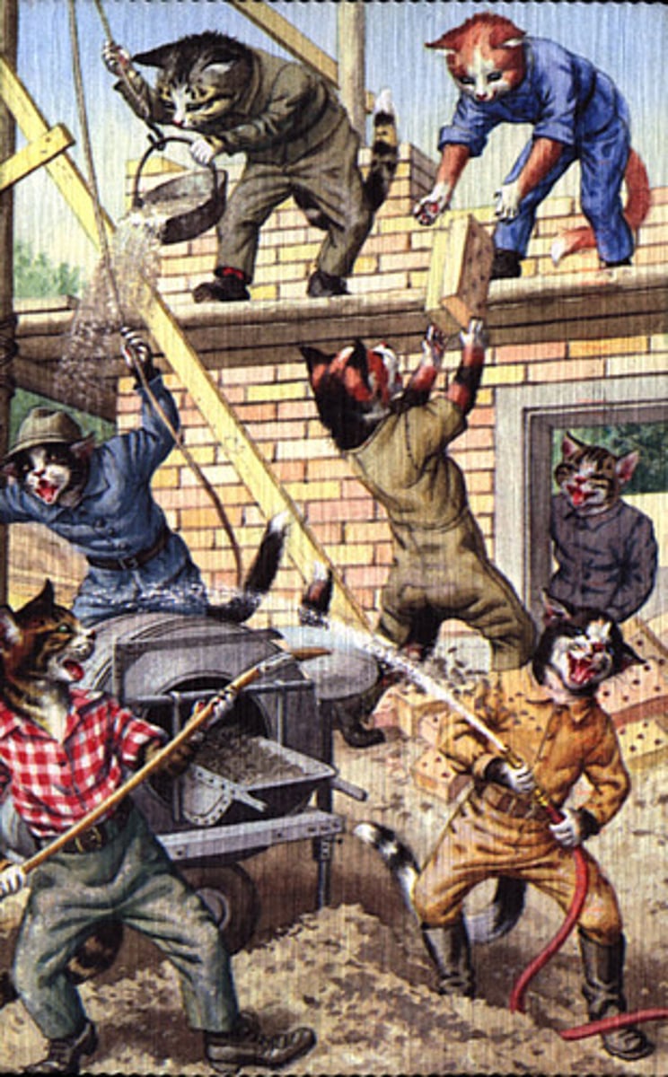 <p>Giving an object or animal human feelings, thoughts, attitudes or actions.</p>