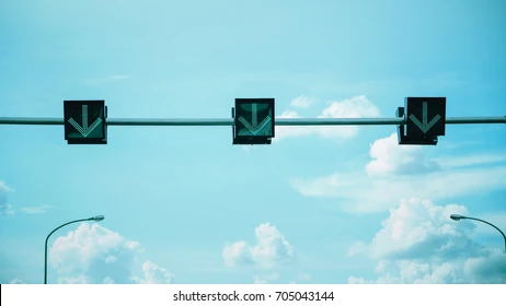 <p>What does a green arrow mean?</p>