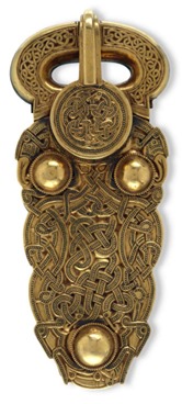 <p>Fibula a disco di Sutton Hoo</p>