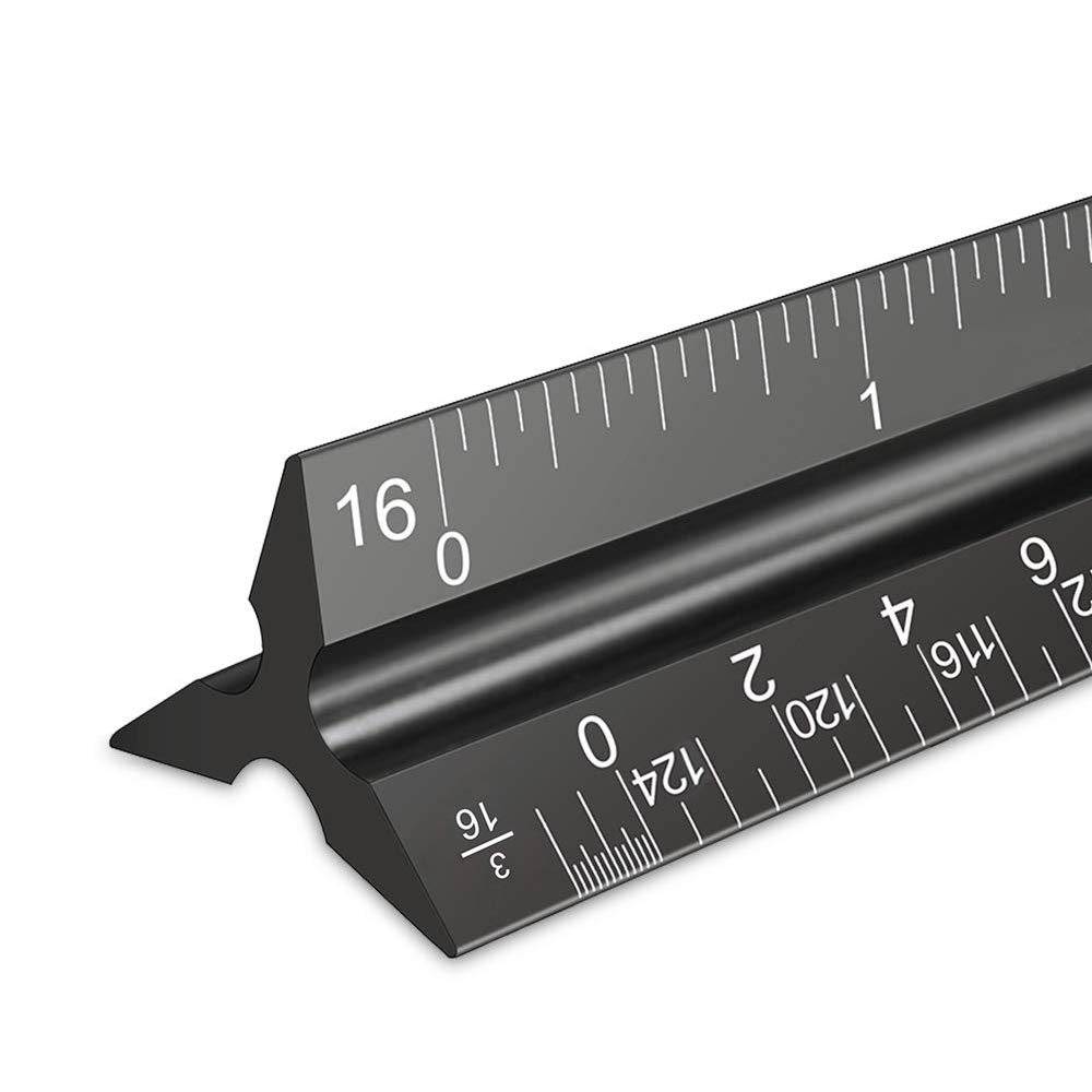 Looks most like a regular ruler with its measurement ratio. Numbers like 1/4 & 1/2