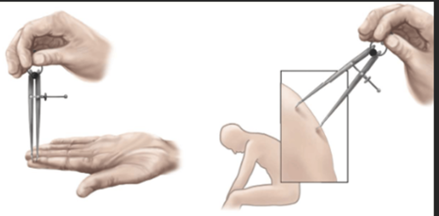 <p>Measures minimum distance needed to feel two separate touches.</p>