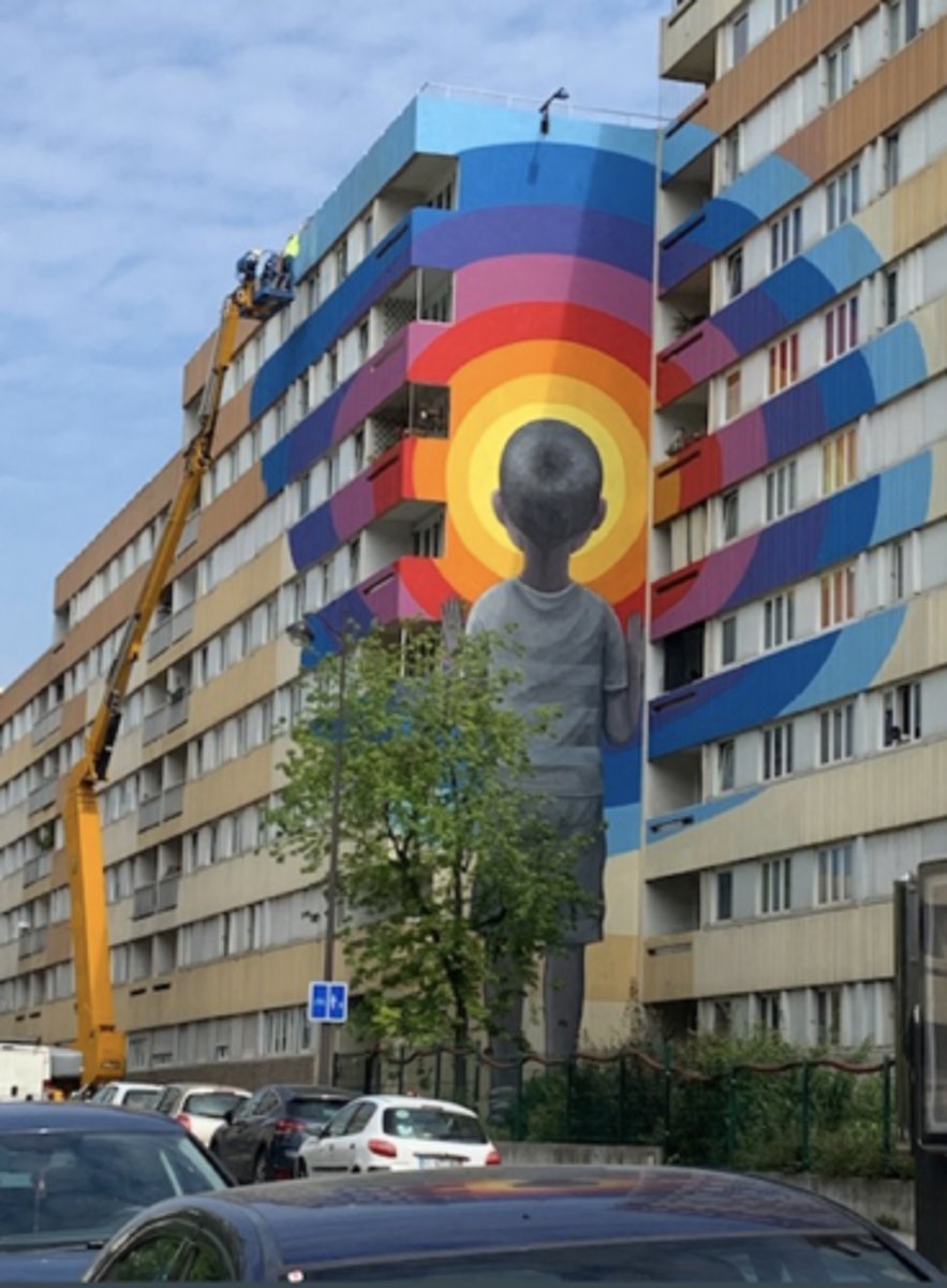 <p>Sensitive to the cultural and social nuances of the local communities<br>Paints CHILDREN<br>NEVER HAVE FACES</p>