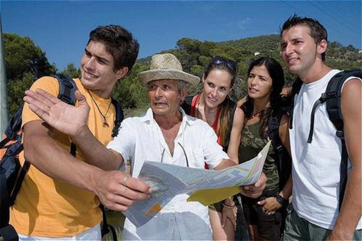 <p>to travel to a new place</p>