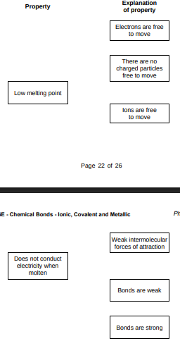 <p>Draw one line from each property to the explanation of the property.(2)</p>