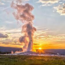 <p>most famous geyser in Yellowstone National Park, Wyoming/Montana</p>