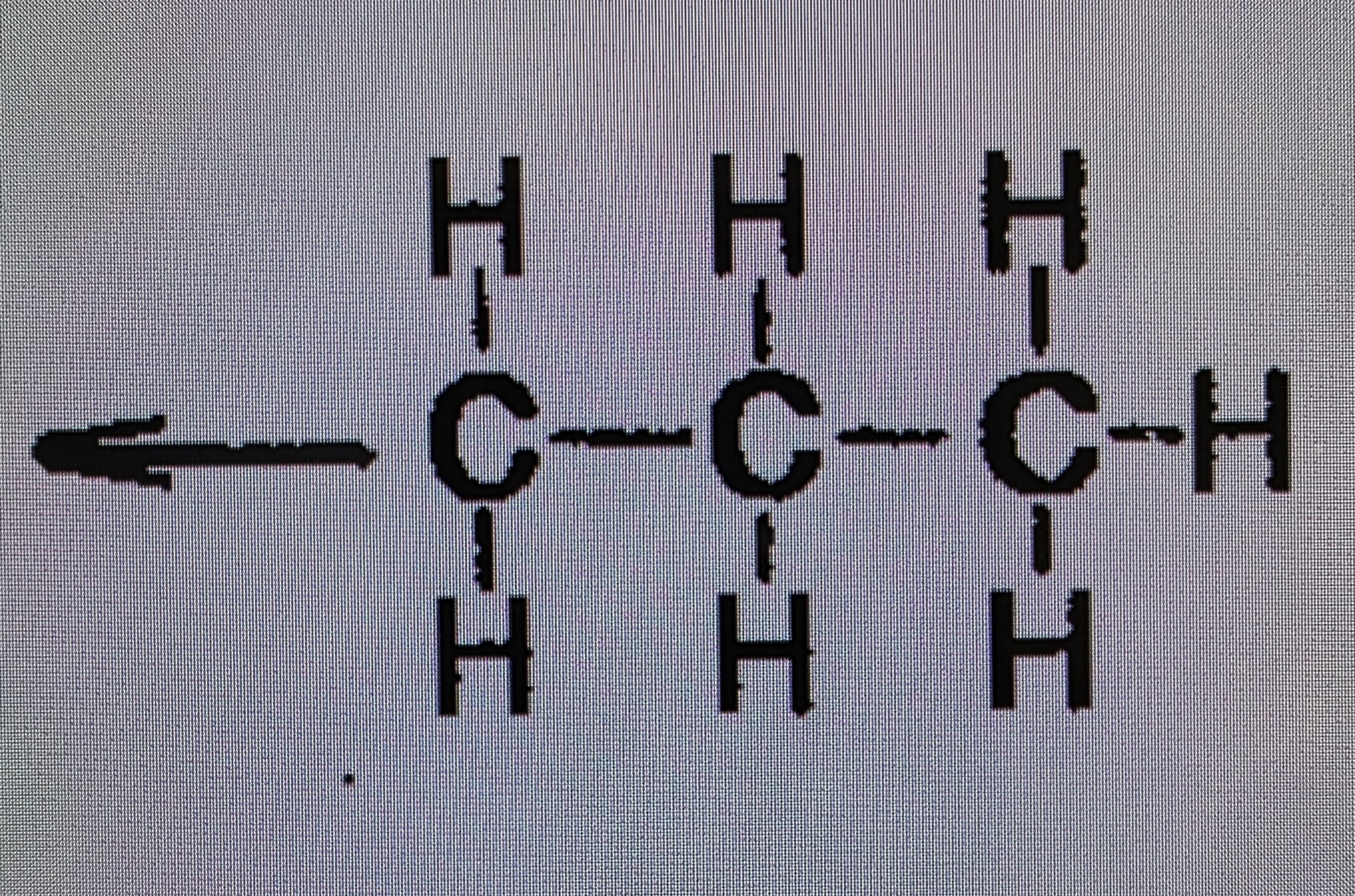 <p>3 Carbons</p>