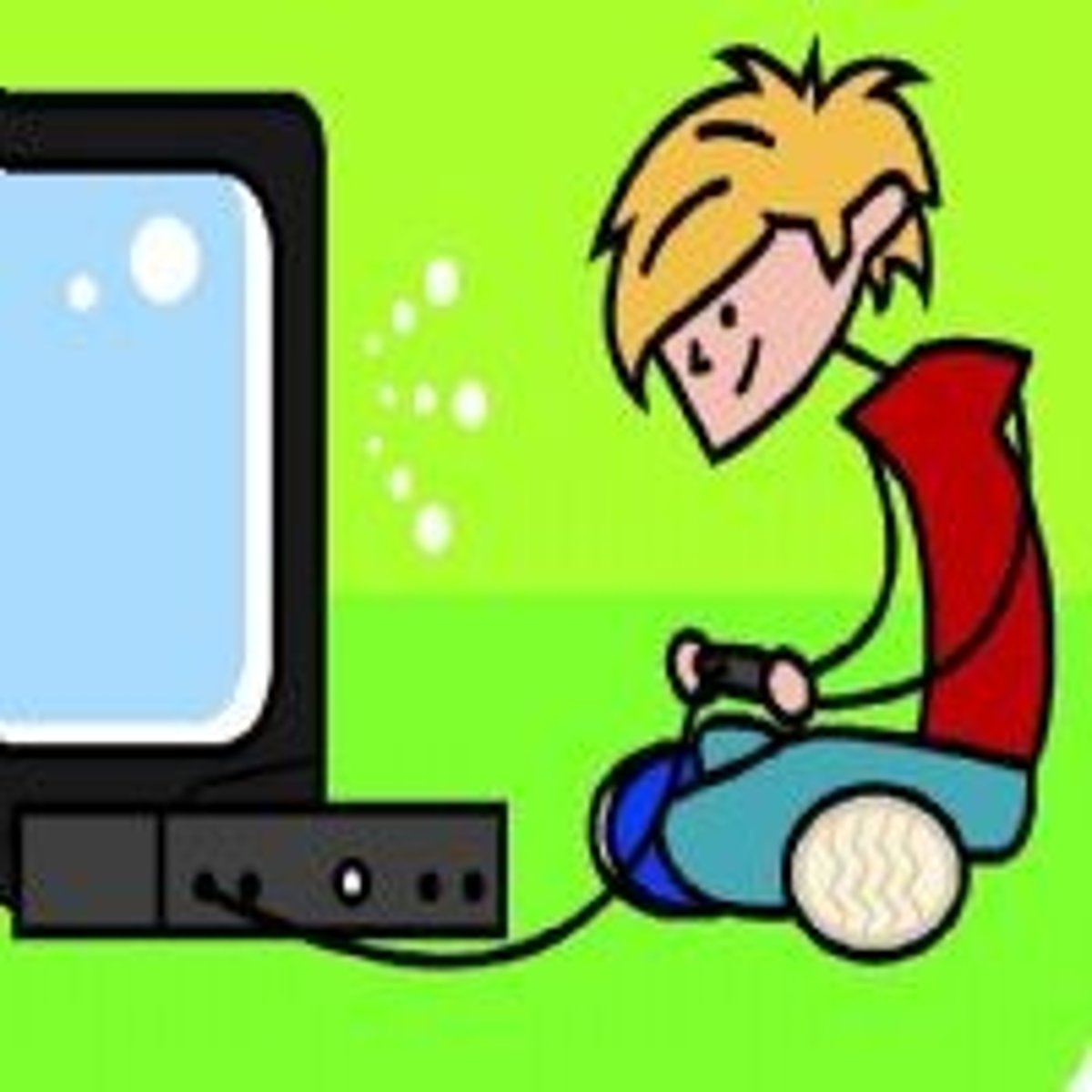 <p>to play video games</p>