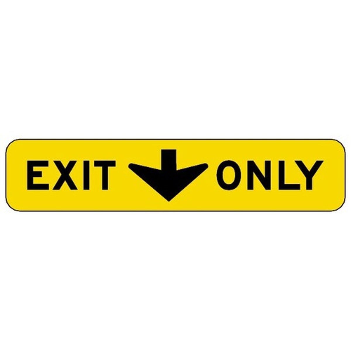 <p>you MUST CONTINUE ONTO THE EXIT.</p>