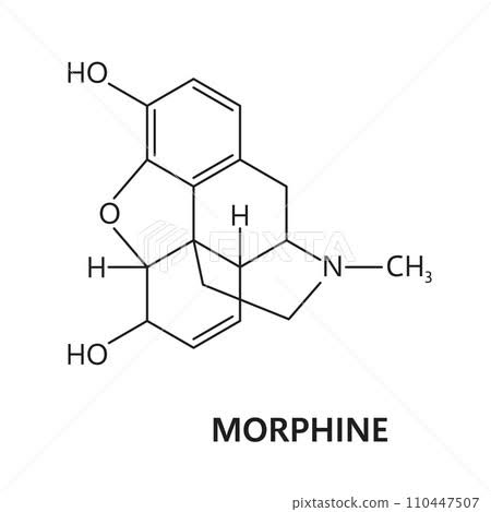 <p><strong>Most important and most abundant opium alkaloid (phenanthrene derivative)</strong></p>