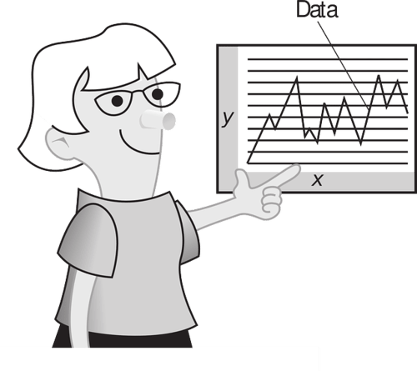 <p>to explain with examples or pictures</p>