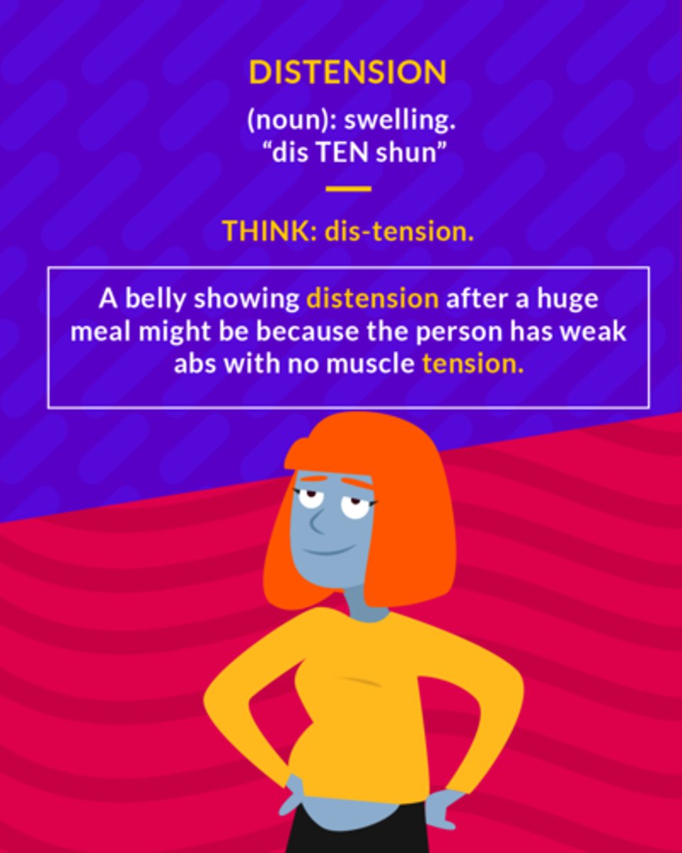 <p>(noun) swelling</p>